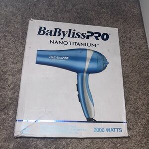 BaBylissPRO Nano Titanium Blue Hair Dryer